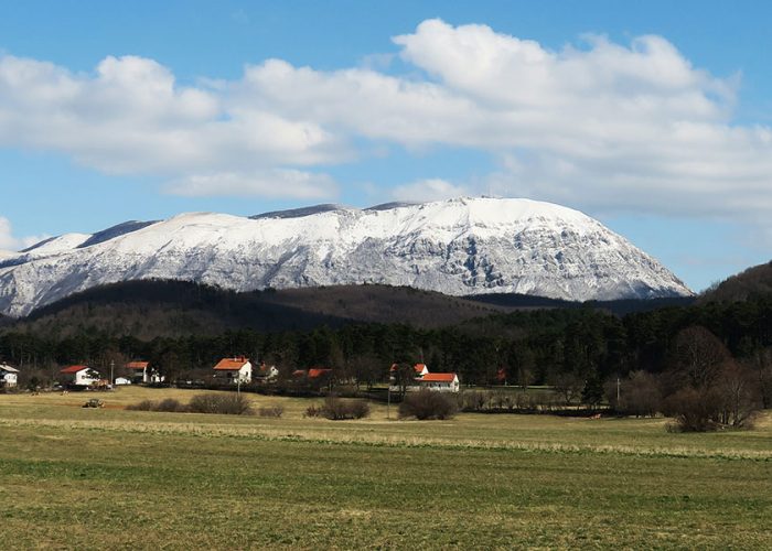 Mount Nanos in Slovenia