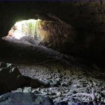 Entrance of the Weavers' cave in Slovenia